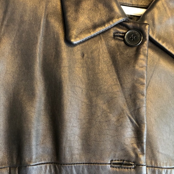 Black leather jacket - Picture 5 of 5